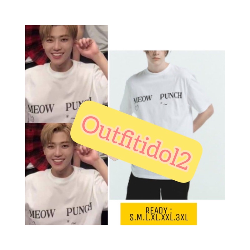 Bisa cod| kaos kucing terbaru jaemin jisung nct dream