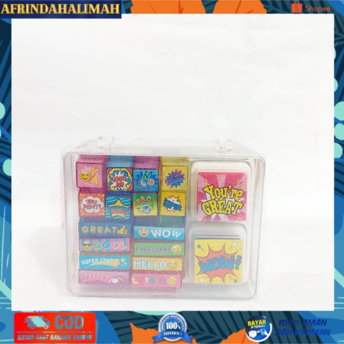 

[TERBARU] FLOMO FUN SCHOOL STAMP SET STAEDTLER - STAEDTLER
