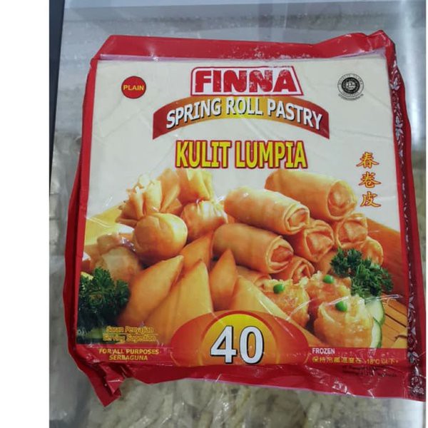 

kulit lumpia finna spring roll isi 40