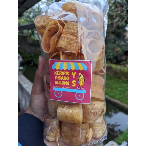 

KRIPIK PISANG GULUNG 145 gram