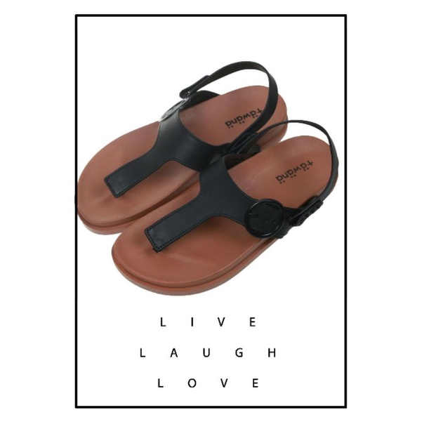 Sandal Original Tawana Jepit Two colour Logo Tawana Import High Quality RF