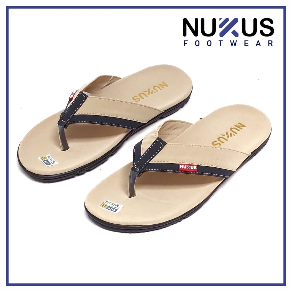 Nukus Sendal Japit Kasual Pria Hamberg - JPH