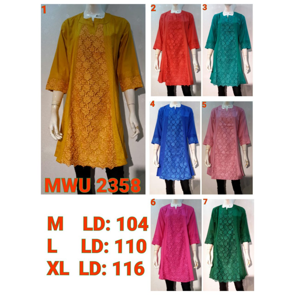 [MWU 2358] Blus/Blouse/Baju/Dress Murah