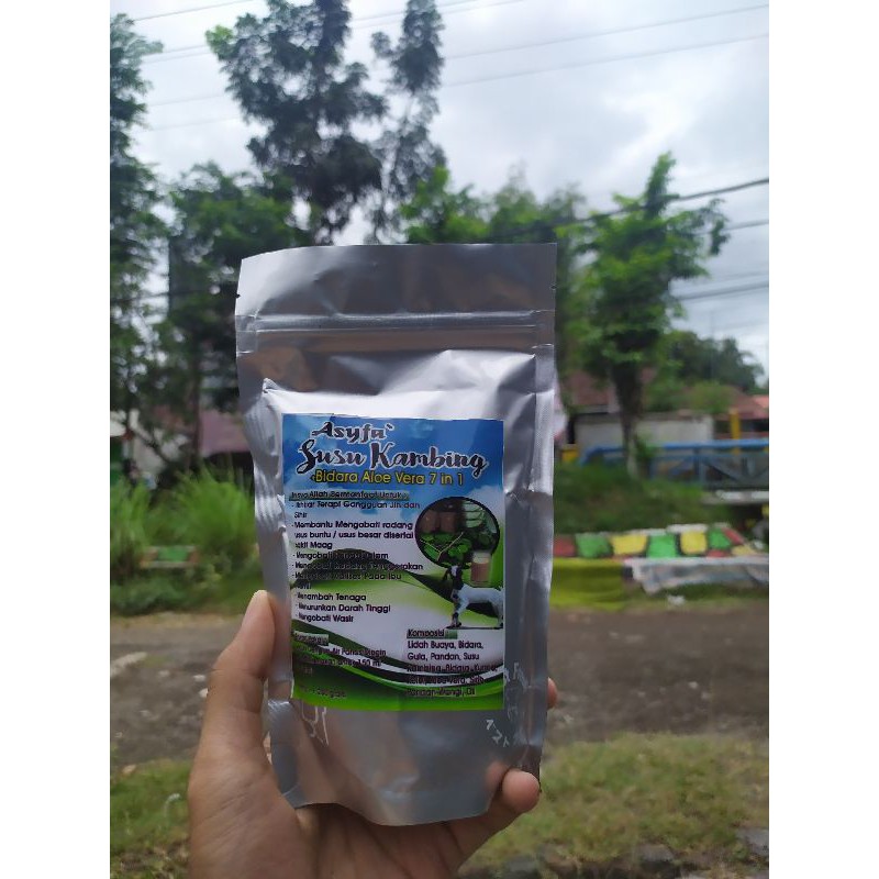 

PROMO SUSU KAMBING BIDARA+ALOEVERA 7 IN 1 200gr TERMURAH