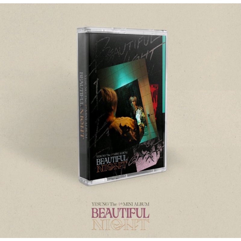 [Ready Stock] Super Junior YESUNG - 4th Mini Album BEAUTIFUL NIGHT - Cassette Type (SEALED)