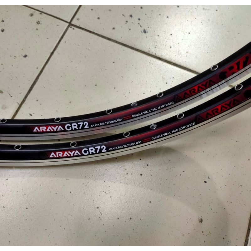 rims 700 700c araya GR72 Brakeline 32 Hole
