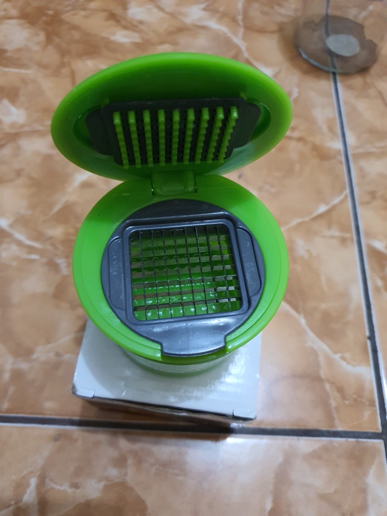 Alat Pengiris Bawang Garlic Chopper Pemotong Bawang 0514