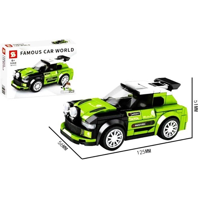 SY Famous Car World 5068 / Lego Block Mainan Anak