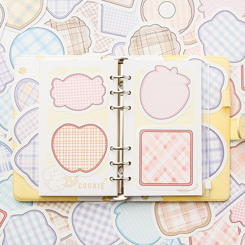 100pcs Kertas Memo Bentuk Dialog Anti Lengket