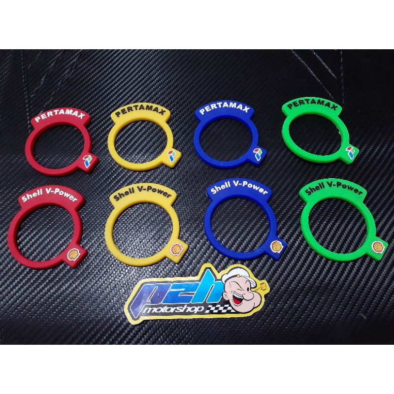 karet tangki warna Pertamax & Shell-Power