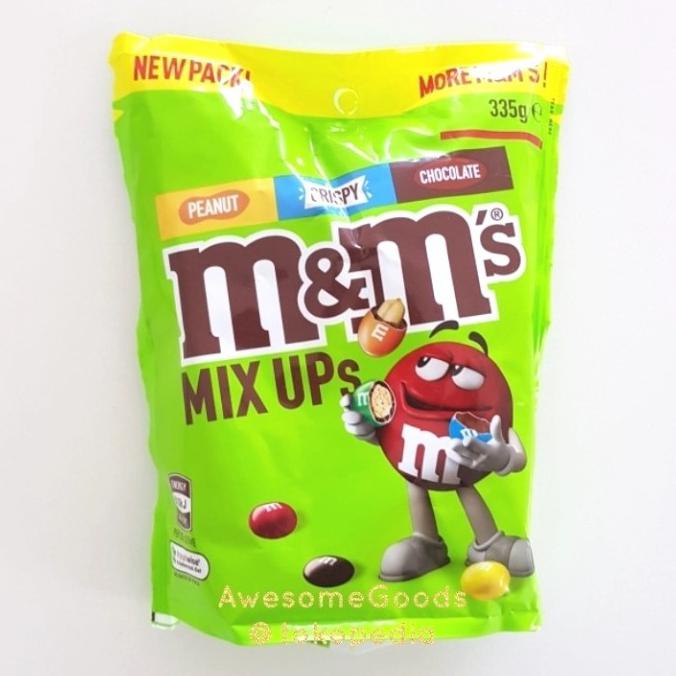 

TERLARIS M&M'S MIX UPS (PEANUT, CRISPY, CHOCOLATE) 335G MAKANAN & MINUMAN