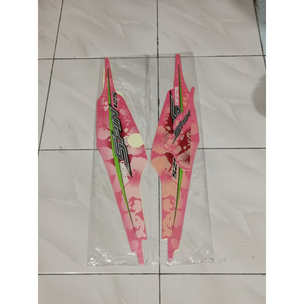 Stiker Bodi Lis Body Striping Spin 2008 Pink