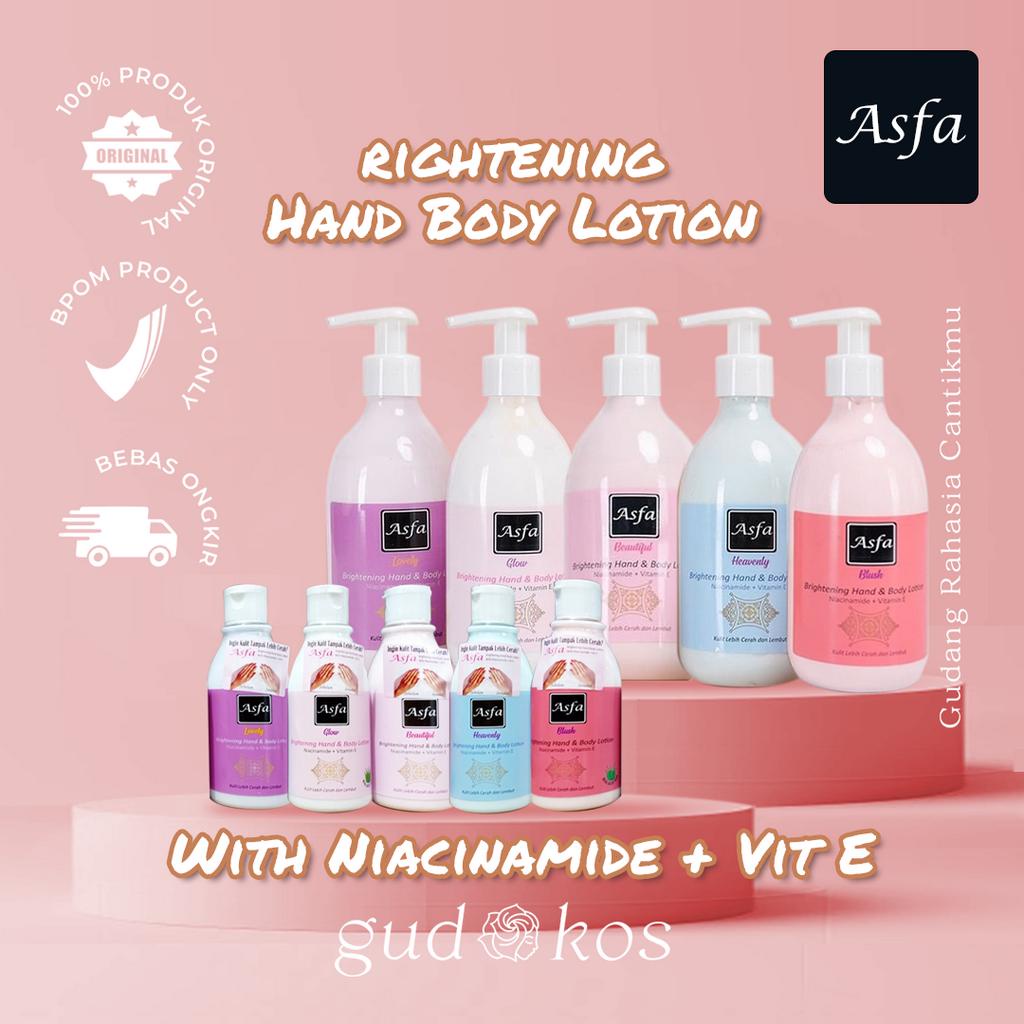 ASFA Brightening &amp; Glow Body Lotion With Niacinamide &amp; Vit E