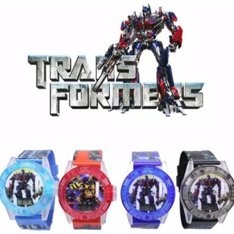 JAM TANGAN TRANSFORMERS ANAK GROSIR MURAH