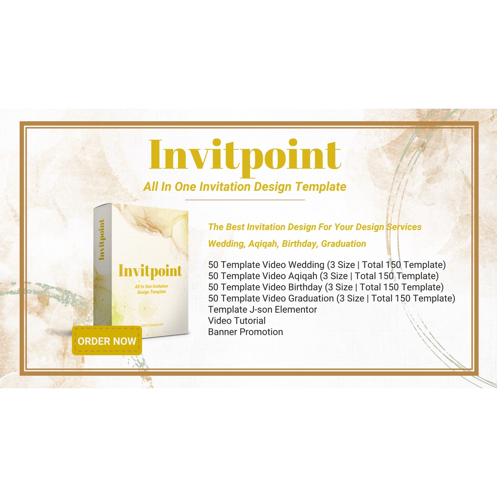 Template Undangan PPT InvitPoint