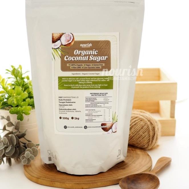 

Terjangkau - Nourish Indonesia, Organic Coconut Sugar 500gr