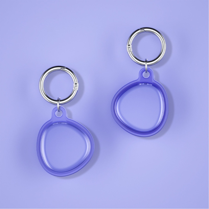 Kok Transparan Case Housing Cover Tahan Air Anti Gores Shell Lengan Pelindung Untuk AirTag Locator Posisi Tracke