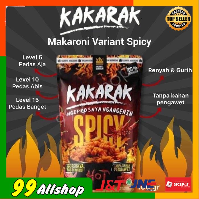 

Snack Makanan Ringan Makaroni Variant Spicy