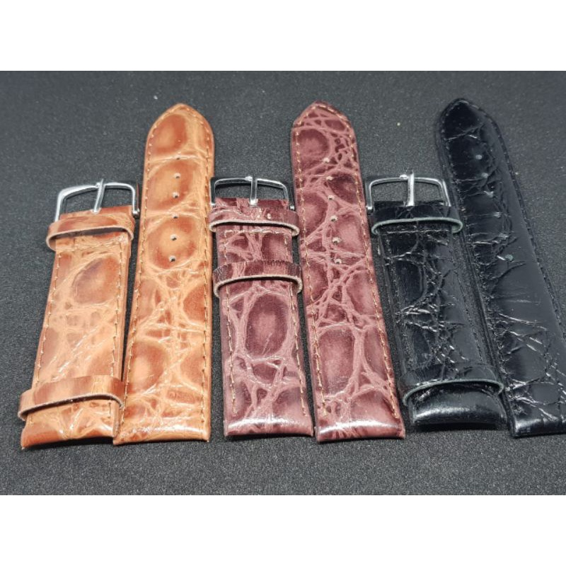 Strap tali kulit jam tangan Seiko Alba