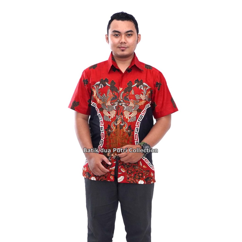 Couple Batik Sekdress Lengan Panjang 3/4  tebaru - SD Bolong By Dua Putri Collection