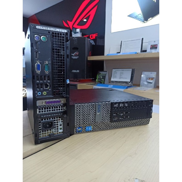 Pc dell optiplex 7010 sff proce Core i7 3770 3Th ram 8gb HDD 500Gb DVD berkualitas dan bergaransi