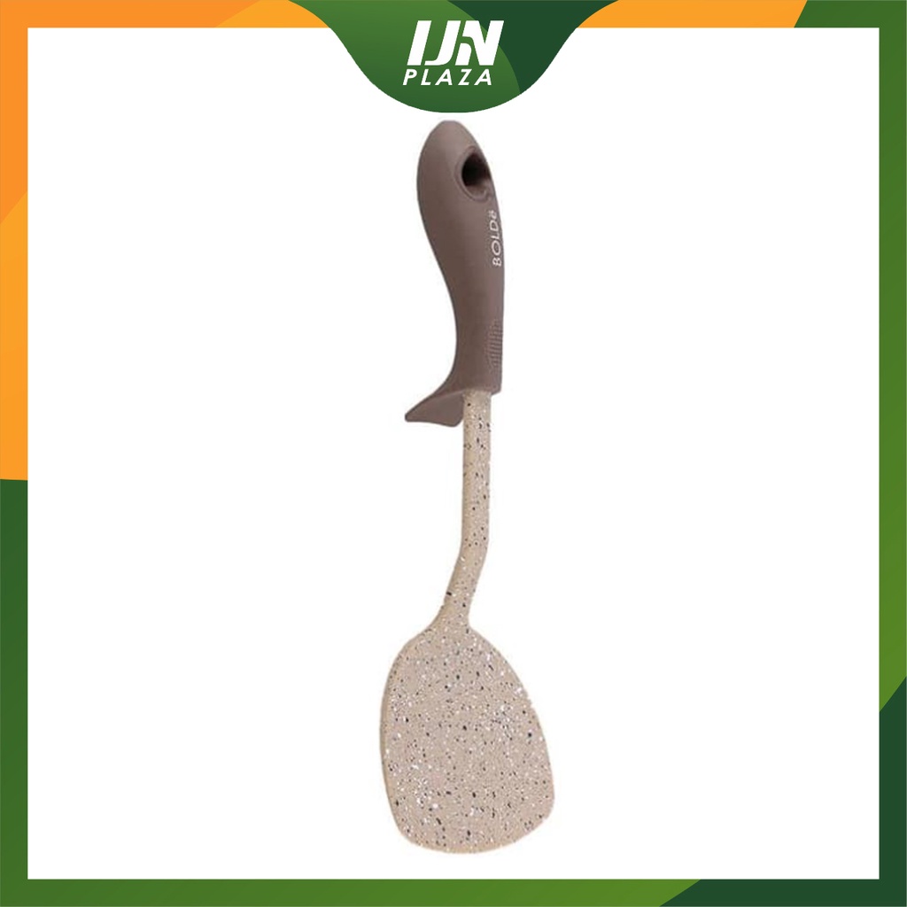 ❤ IJN ❤ BOLDe Super UTENSILE Granite Series SPATULA Beige Alat Masak Sodet Dapur Nylon Food Grade