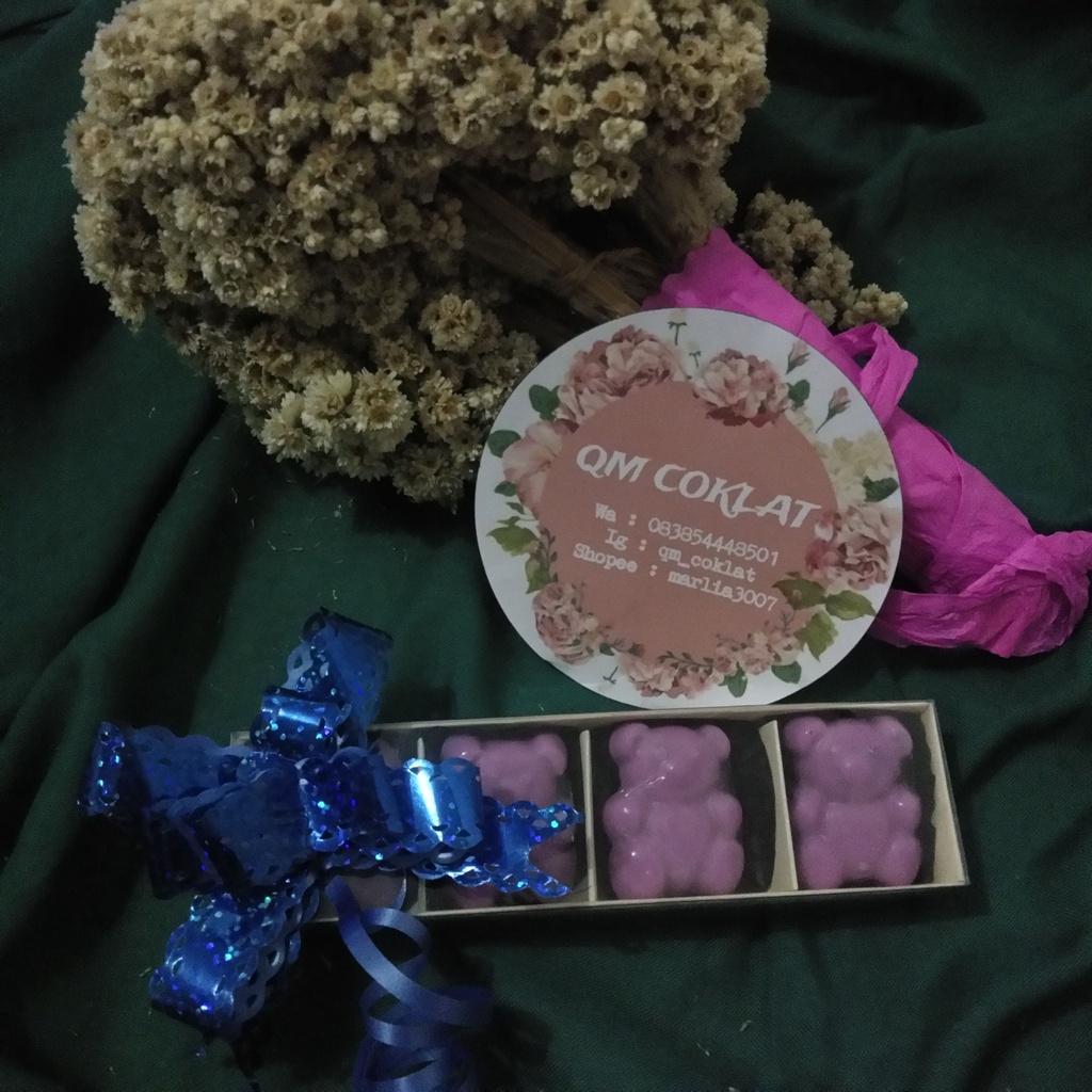 

Coklat Karakter / Coklat Ucapan - Teddy Bear 4