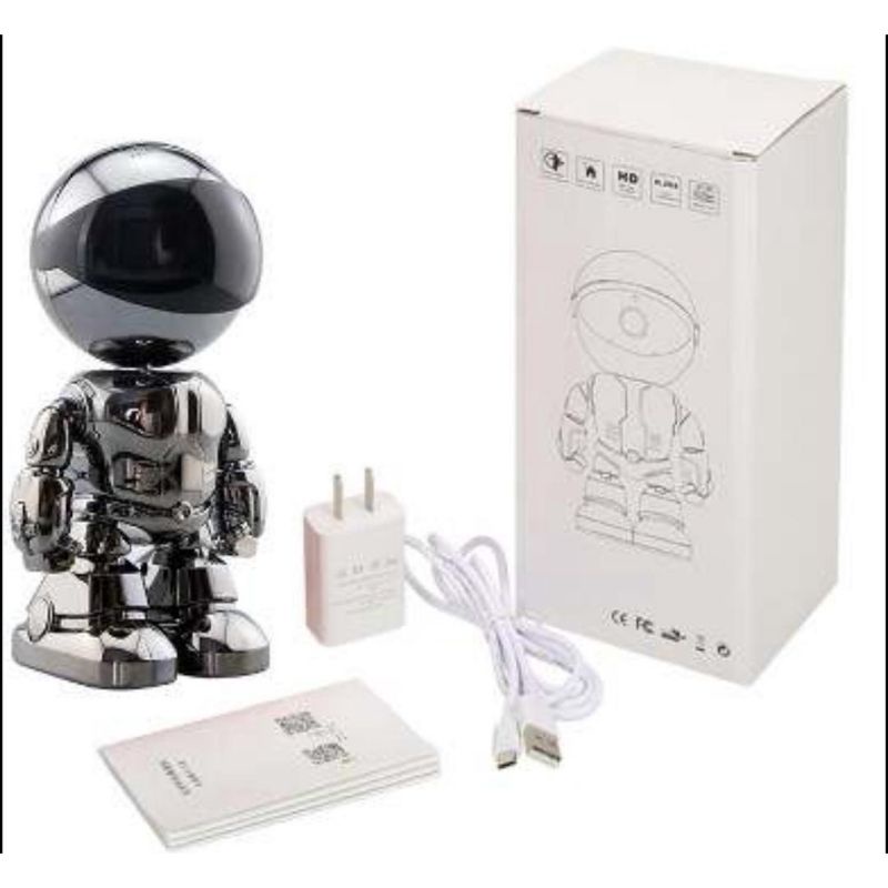 NEW IP Camera IP 8MP HD 1080P WiFi Robot Keamanan WiFi , Kamera Pan Tilt WiFi