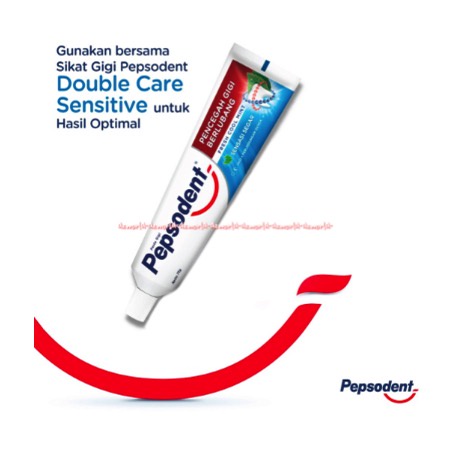 Pepsodent 190gr Pencegah Gigi Berlubang Odol Pasta Gigi Fresh cool Mint Pepsonden Toothpaste