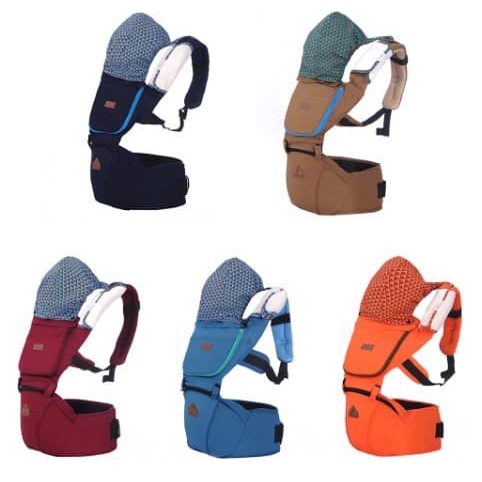 Gendongan Bayi Hipseat Josh AIEBAO 6618 motif Triangle Baby Carrier