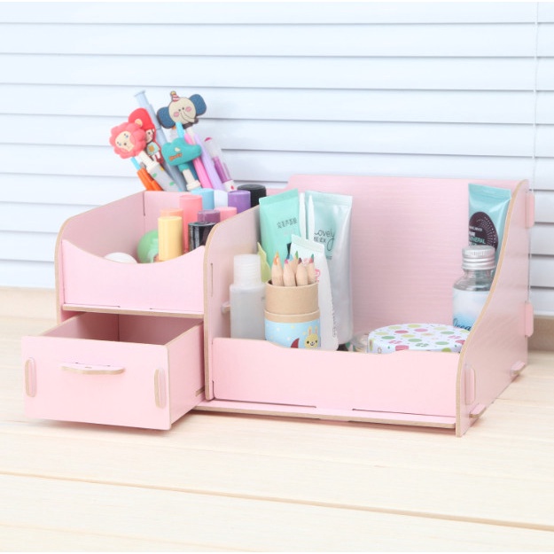 

File-Box- Kotak Serbaguna Kayu Diy Warna Dan Bunga -Box-File.