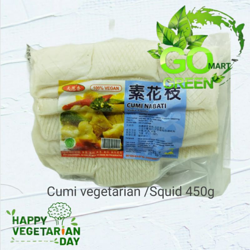 

Cumi/Squid Vegan 450g