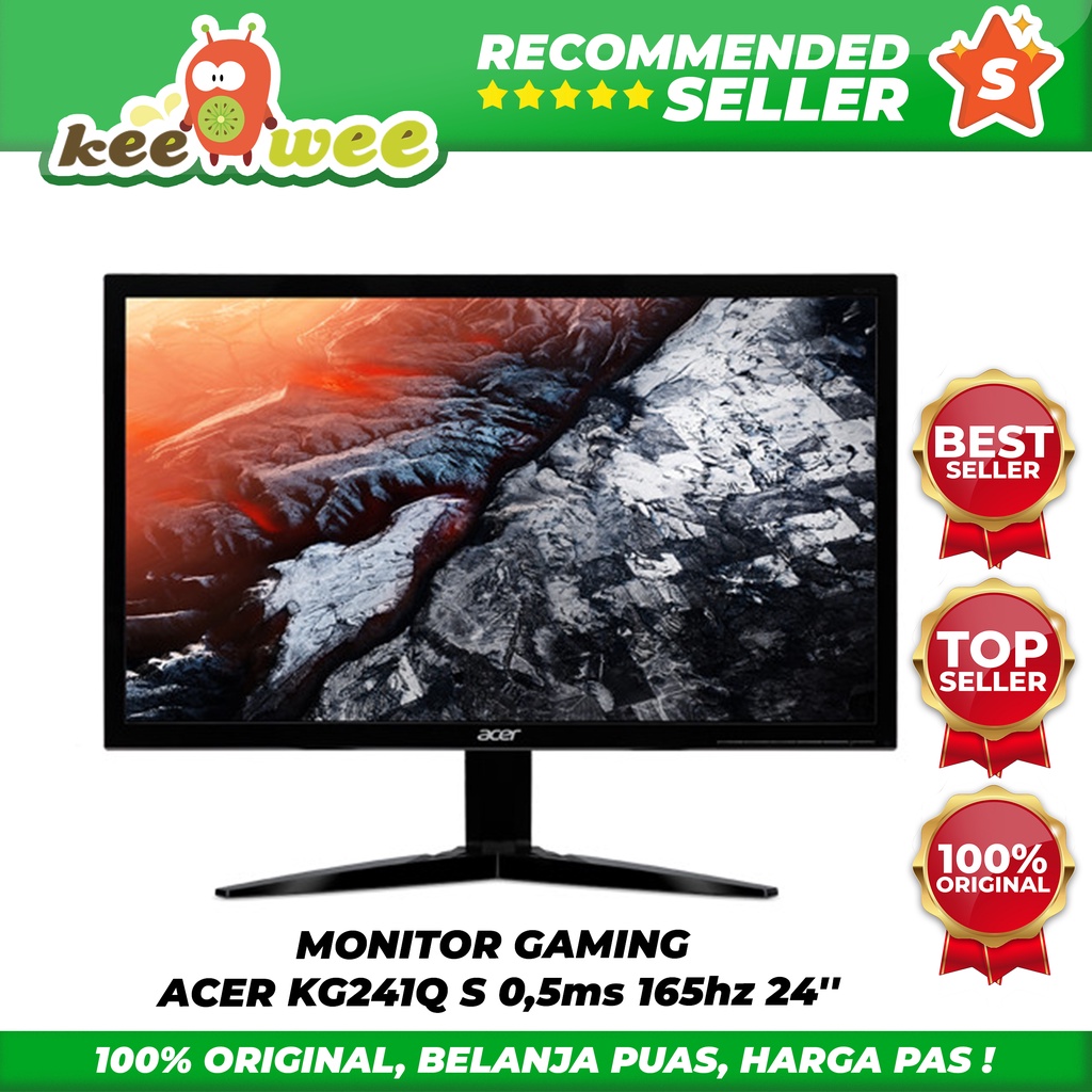 MONITOR GAMING ACER KG241Q S 0,5ms 165hz 24''
