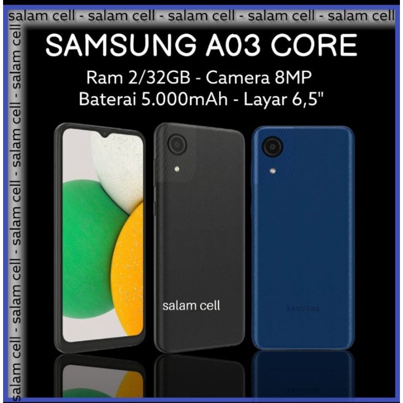 Samsung A03 Ram 4/64 5000mAh Camera 48MP Garansi Resmi-2