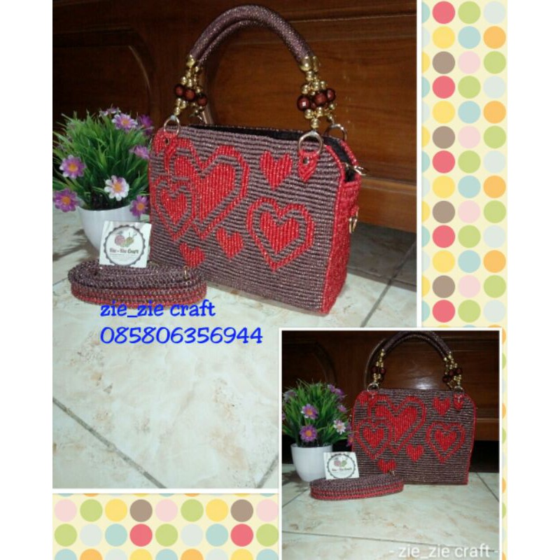 

tas handmade tali kur