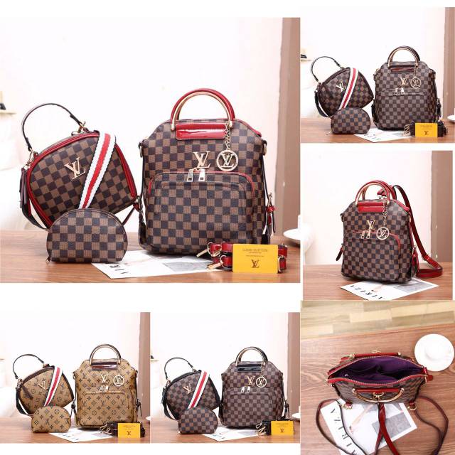 Tas Ransel Fashion LV V 1735 3in1
