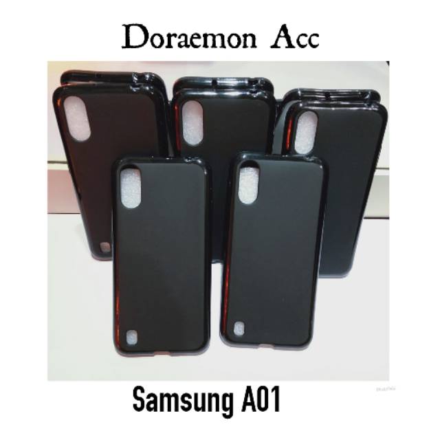 Softcase Silicon Case Samsung Galaxy A01