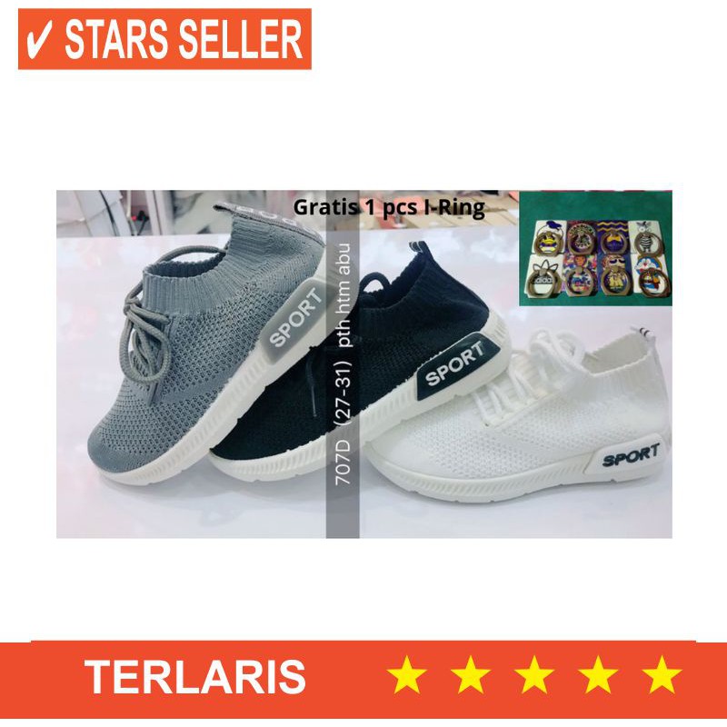 BUAT WANITA SEKOLAH WISUDA KULIAH MAHASISWI PUTIH POLOS PP/ Sepatu anak cewek import rajut sepatu