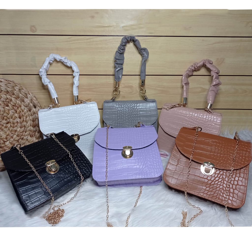 A-ZAHRA 110 SHOULDER BAG ASPY / TAS SLEMPANG KERUT ASPY/ TAS WANITA MURAH