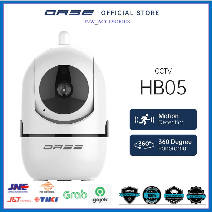OASE Wireless Security Camera HB05 [128GB Transfer Speed, 5W]