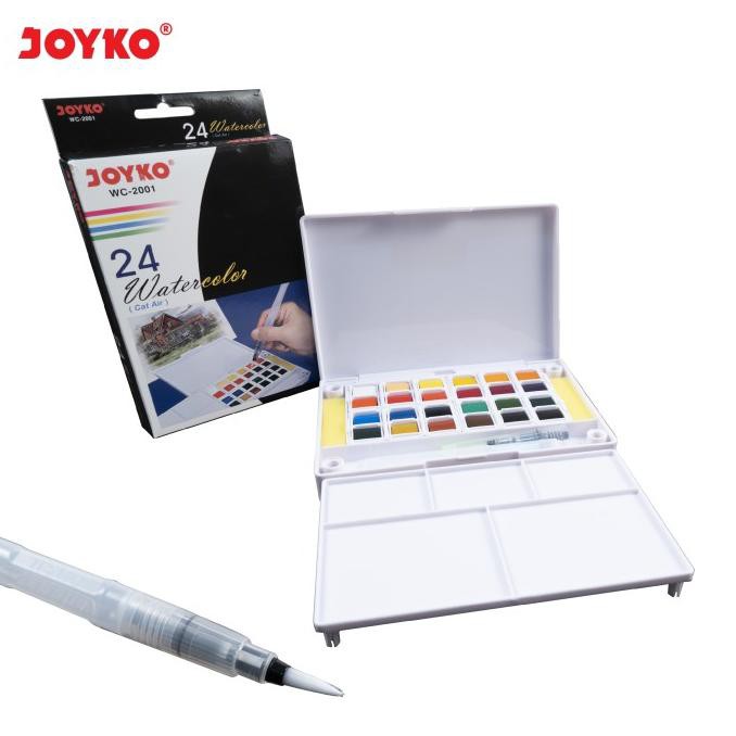 

Watercolor Cat Air Joyko Wc-2001 24 Colors Warna