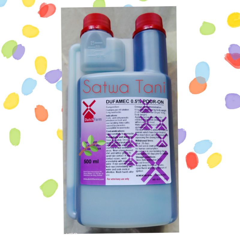 Dufamec 0,5% POUR-ON  500 ml