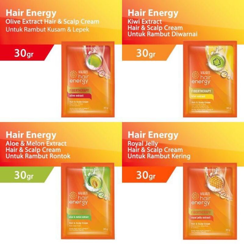 CREAMBATH MAKARIZO HAIR ENERGY 30 ML ALL VARIAN