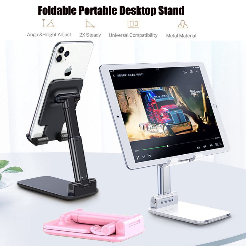 [NEW] Liftable Foldable Phone Holder Stand HP di Meja Folding Desktop L305