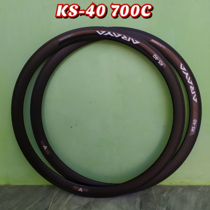 velg araya ks-40 - velg araya 700c ks40 - velg ks40 - velg 700 ks40 - rims 700c - velg fixie balap