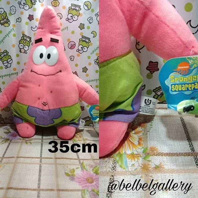 Boneka patrick star nicklodeon