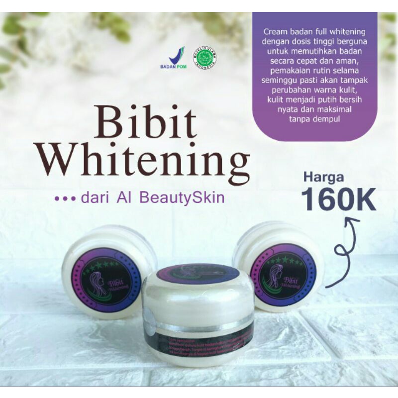 bibit whitening al beautyskin