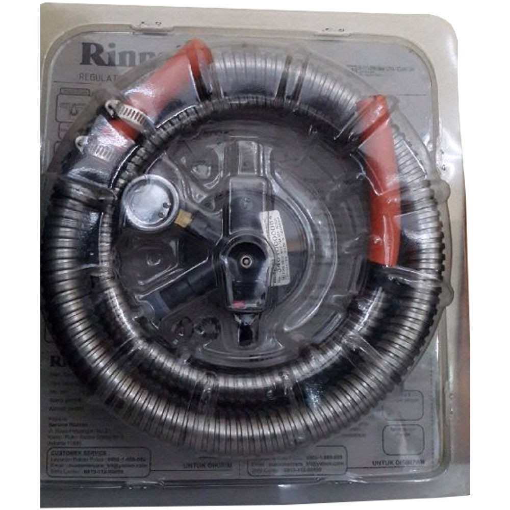 Selang Regulator Gas RINNAI Meter RG 622MS 622 MS RG622MS Premium Qlty