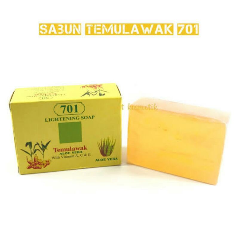 Sabun Temulawak 701 Aloe Vera BPOM