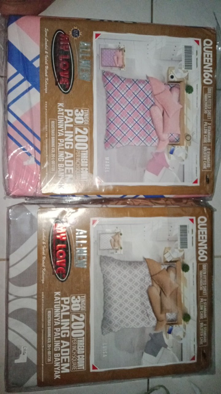 Sprei All New My Love 160x200 Tinggi 30 Berbagai Motif